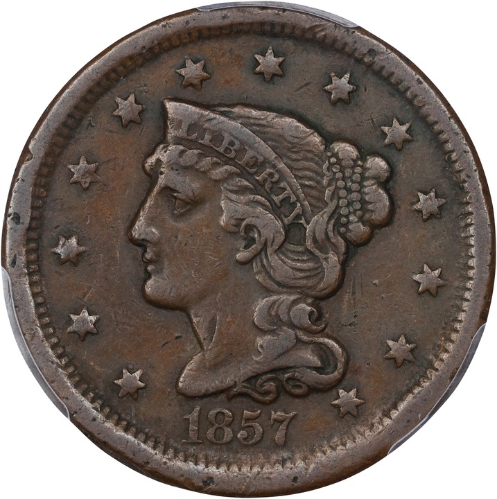 1857 1c Small Date MS BN thumbnail 9