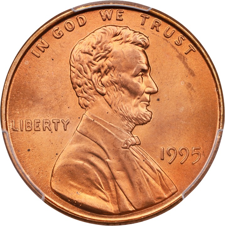 1995 1c Doubled Die Obverse MS RD thumbnail 9