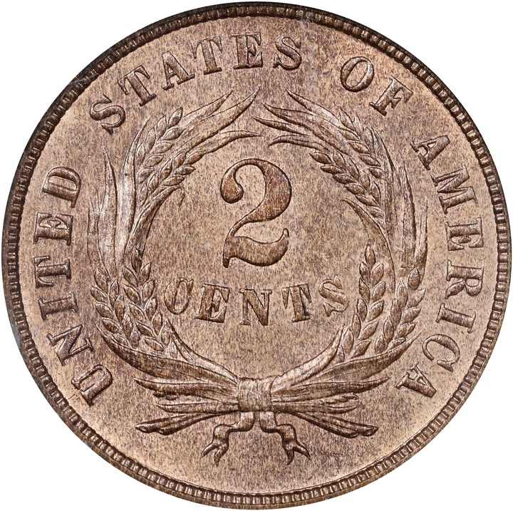 1868 2c MS RB MS65 RB thumbnail 2