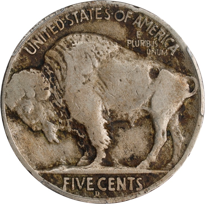 1913-D 5c Buffalo, Type 2 F12 thumbnail 2