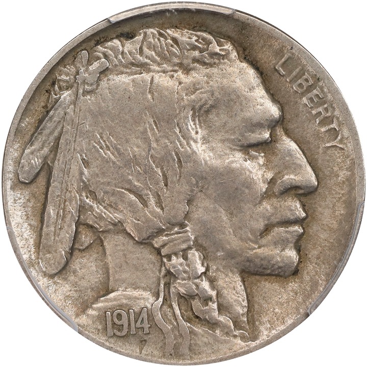 1914-D 5c G4 CAC thumbnail 5