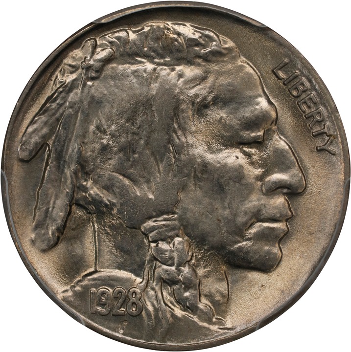 Image for 1928 5c MS65 CAC