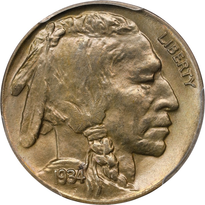 1934 5c MS65 thumbnail 5