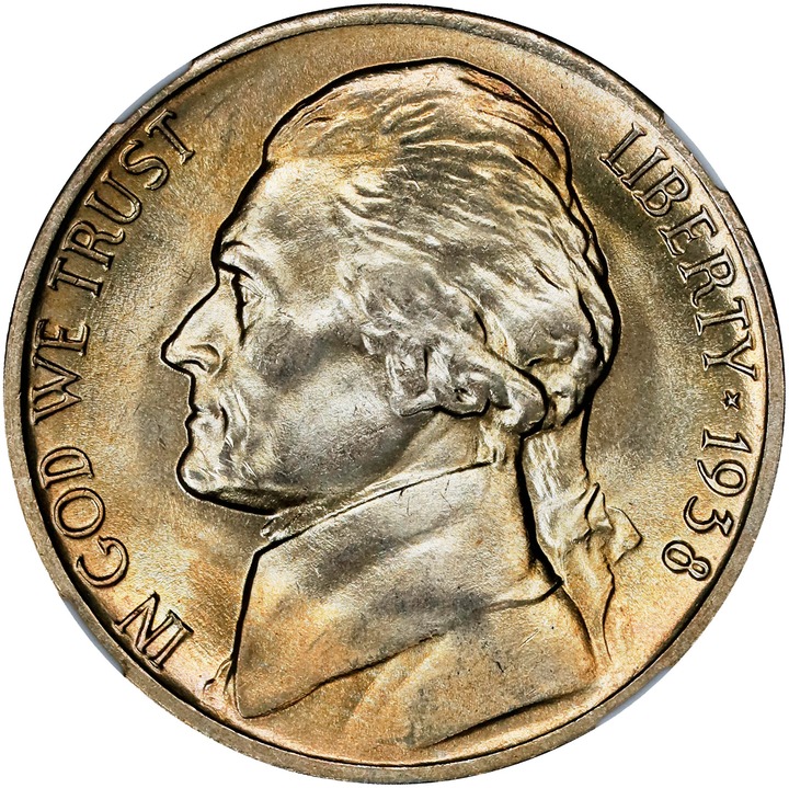 1938-D 5c Jefferson OGP thumbnail 13