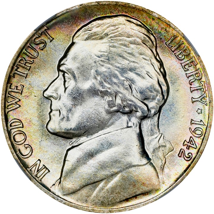 1942-P 5c Type 2, Silver MS thumbnail 7
