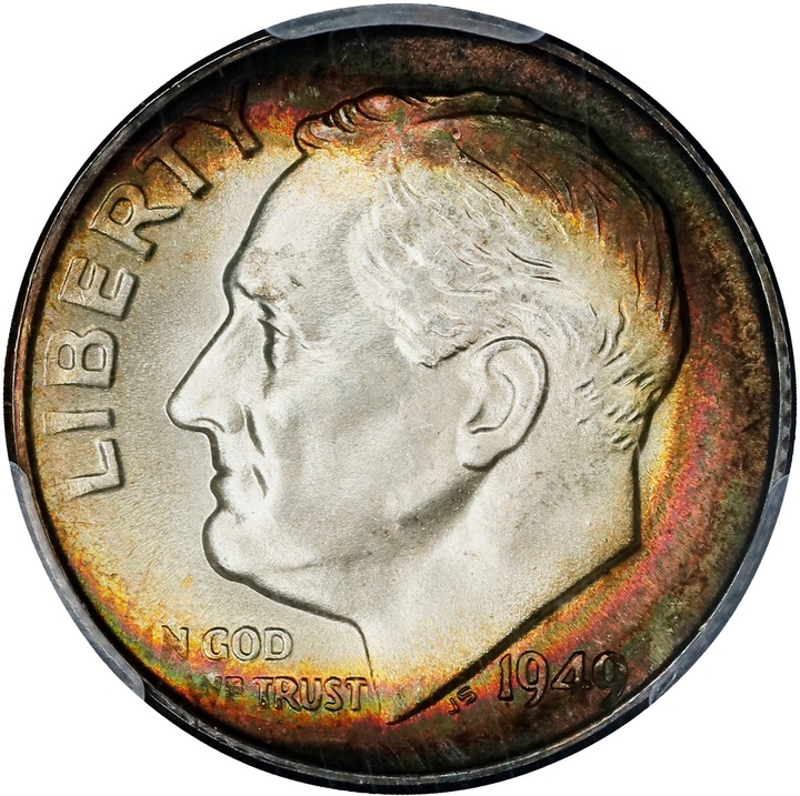 Roosevelt Dime 10c Silver, 1946-1964 [Type] OGP thumbnail 9