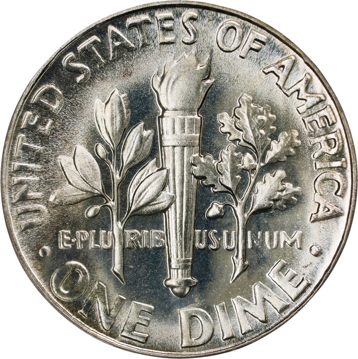 Roosevelt Dime 10c Silver, 1950-1964 [Type] OGP thumbnail 12