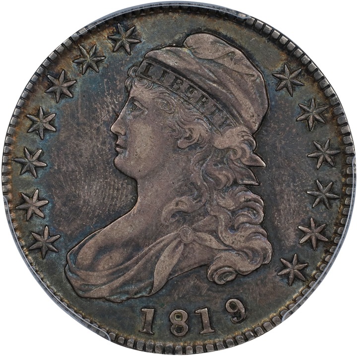 Image for 1819/8 50c Small 9 VF35