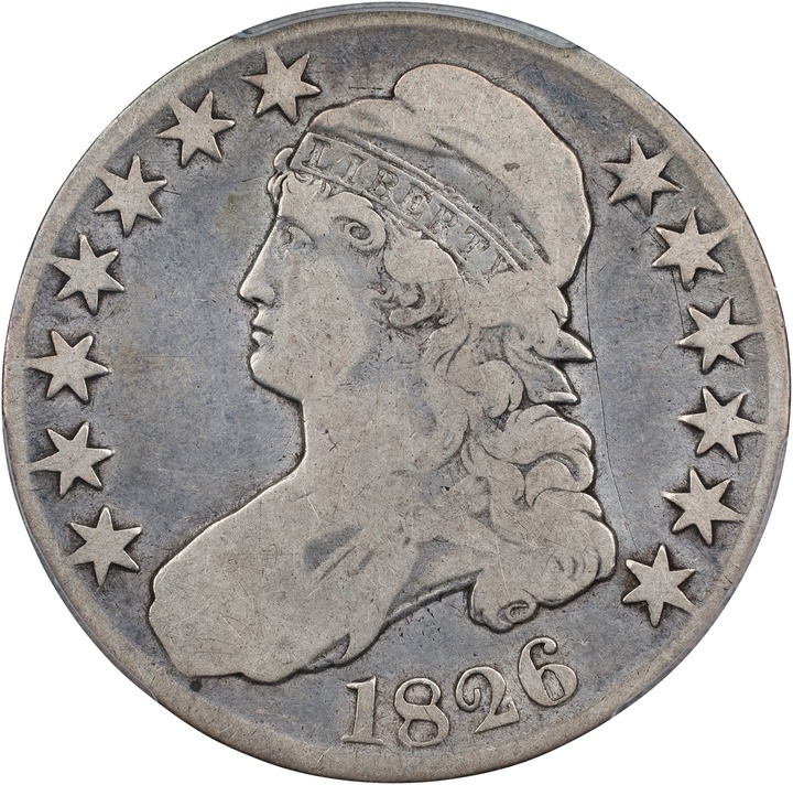Image for 1826 50c G6