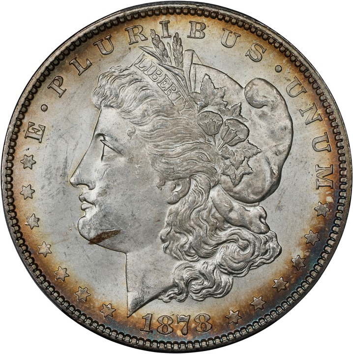 1878 7TF Reverse of 1878 One Dollar MS Values | Greysheet