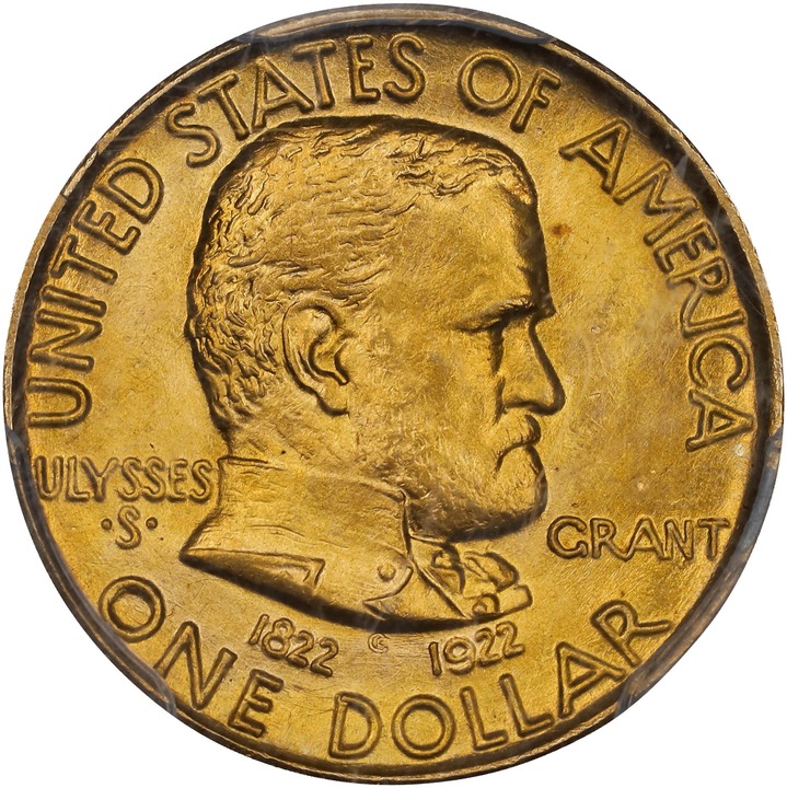 1922 G$1 Grant Memorial, without Star MS thumbnail 21