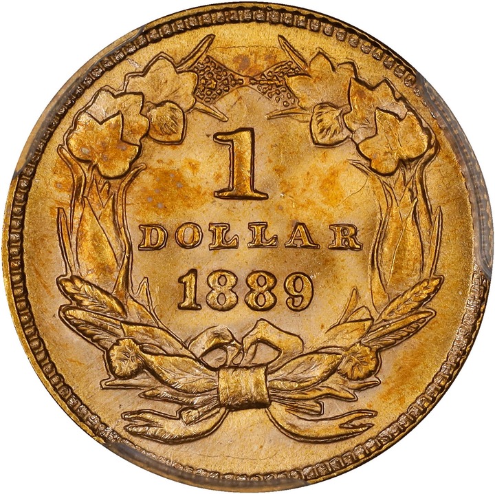 1889 G$1 MS64 thumbnail 2
