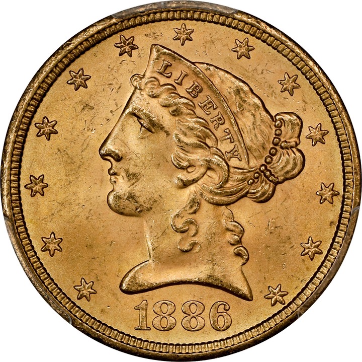 1886-S $5  MS thumbnail 14