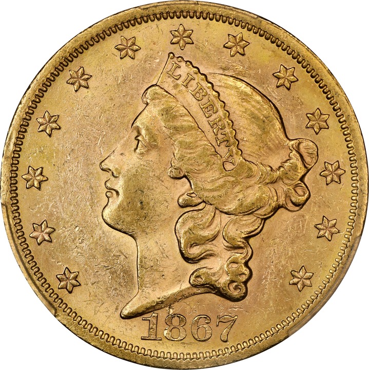 1867 $20  MS thumbnail 4
