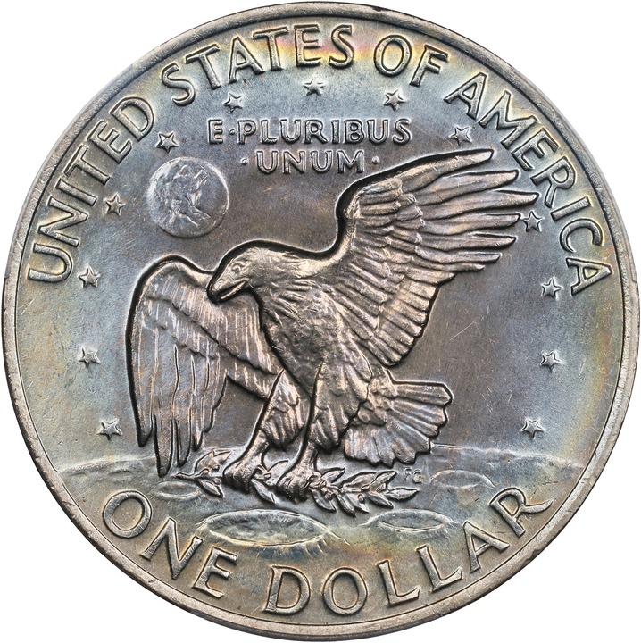 1972 $1  Type 2 MS64 thumbnail 4