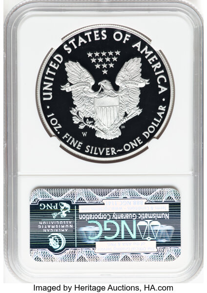2014-W $1  Silver Eagle PR DCAM PR70 DCAM thumbnail 4