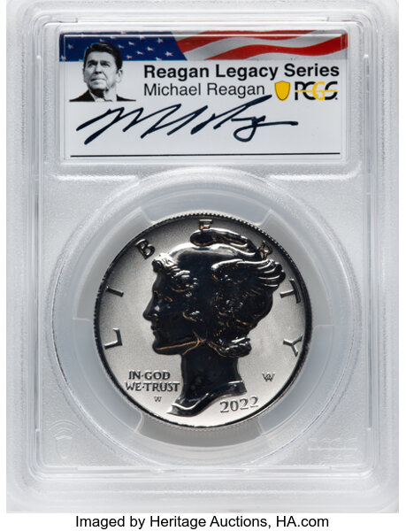 2022-W $25  Palladium Eagle, Reverse Proof PR thumbnail 2