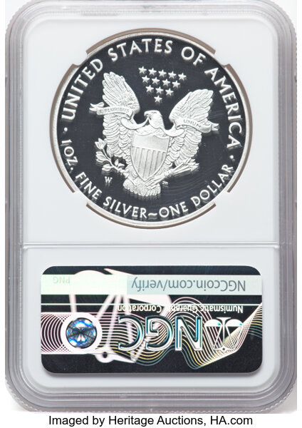 2016-W $1  Silver Eagle, Lettered Edge, 30th Anniversary PR DCAM PR70 DCAM CAC thumbnail 18