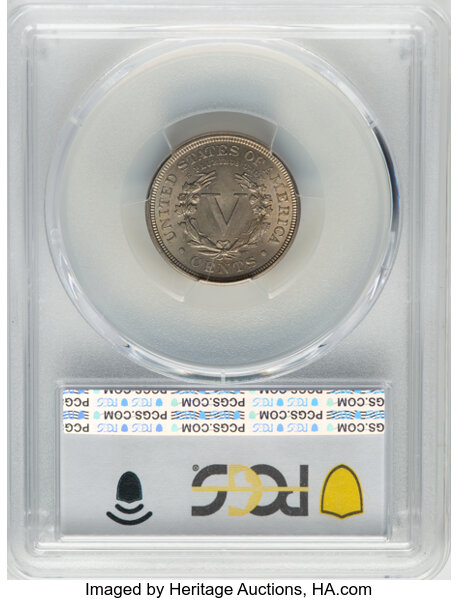 1892 5c AU53 thumbnail 21
