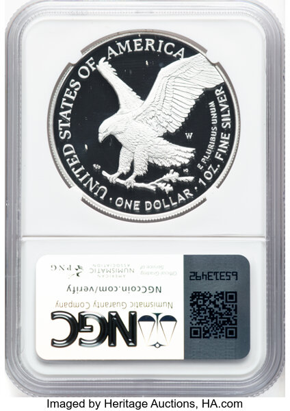 2024-W $1  Silver Eagle PR DCAM PR64 DCAM thumbnail 11