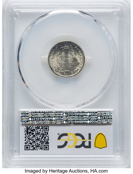 1935 10c MS FB MS66 FB thumbnail 6