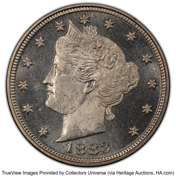 1883 5c No Cents PR CAM thumbnail 4