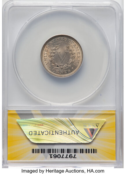 1889 5c MS60 thumbnail 2
