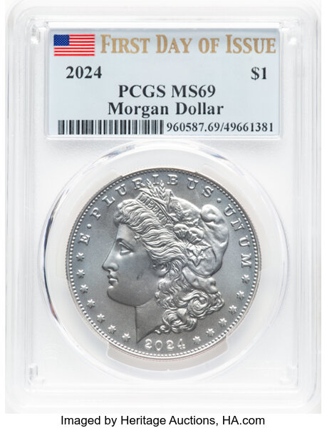 2024 S$1 Morgan MS65 thumbnail 3