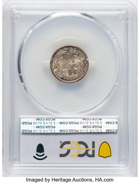 1914-D 10c MS64 thumbnail 2