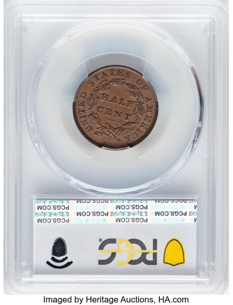 1833 1/2c C-1 MS BN thumbnail 20