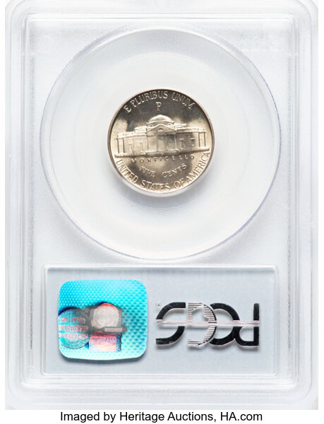 1944-P 5c Silver MS FS MS66 FS thumbnail 4