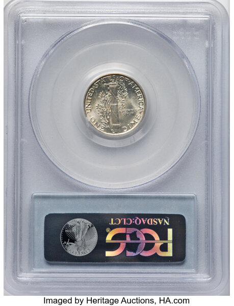 1927 10c MS FB MS61 FB thumbnail 4