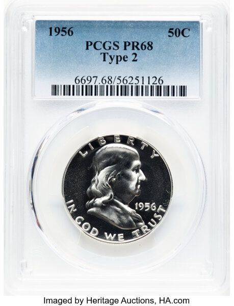 1956 50c Type 2 PR thumbnail 5