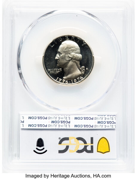 1976-S 25c Silver PR DCAM OGP thumbnail 14
