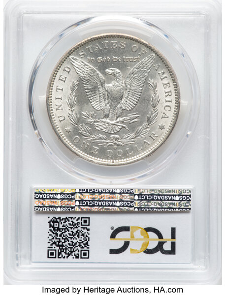 1886-O $1 MS61 CAC thumbnail 2