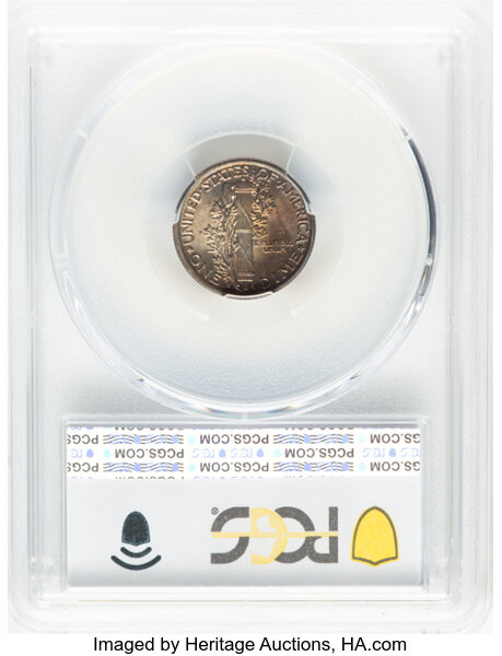 1917-S 10c MS FB MS62 FB thumbnail 2