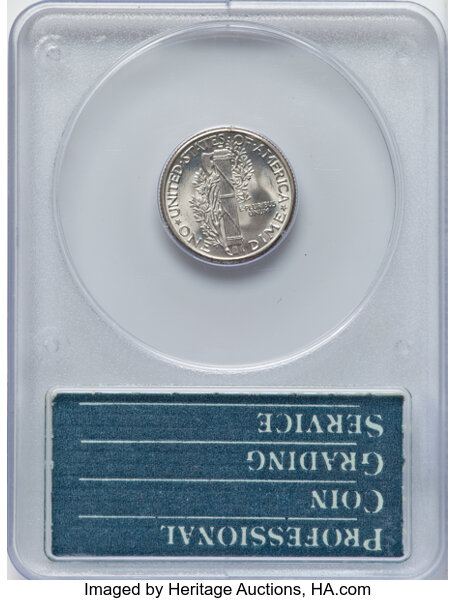 1935 10c MS FB MS66 FB thumbnail 2