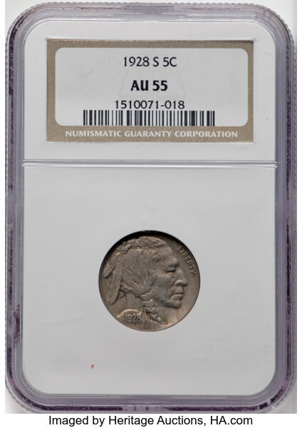 1928-S 5c MS thumbnail 3