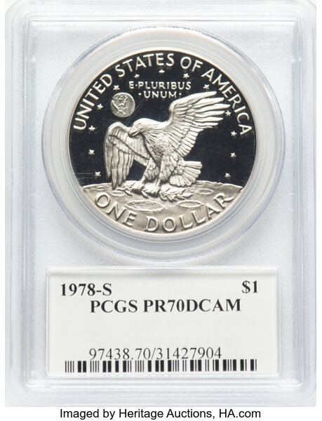 1978-S $1  Clad PR DCAM PR70 DCAM thumbnail 2
