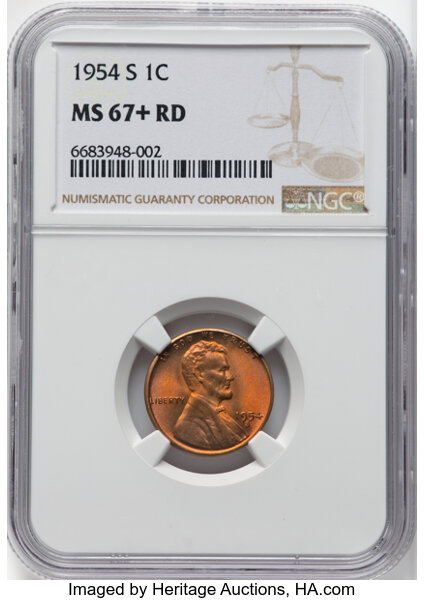 1954-S 1c MS RD thumbnail 9