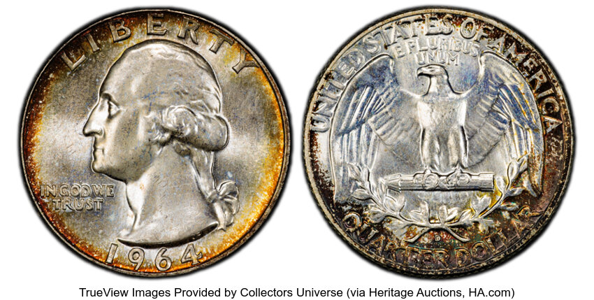 1964 D/D Repunched Mintmark 2Nickel FS 501 MS Values | Greysheet