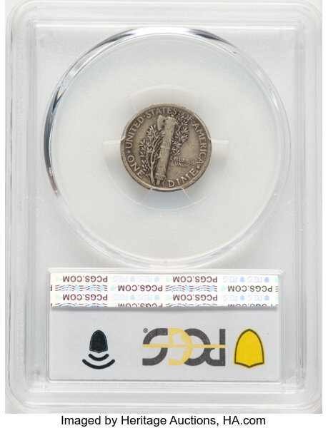 1921 10c VF20 thumbnail 2