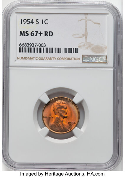 1954-S 1c MS RD thumbnail 8