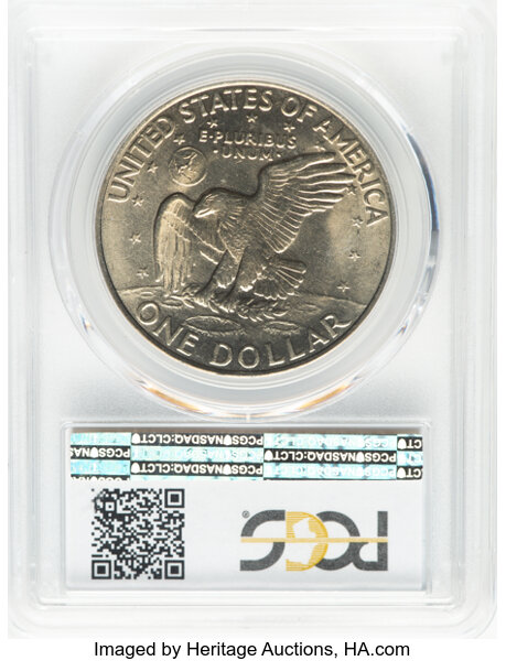 1972-D $1 MS66 thumbnail 2