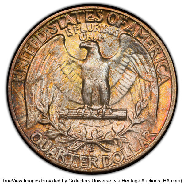 1957-D 25c MS67 thumbnail 6