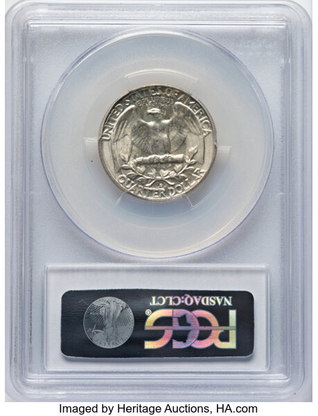 1957-D 25c Separated Mintmark, FS-902 MS thumbnail 3