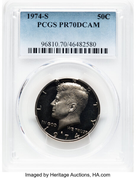1974-S 50c PR DCAM thumbnail 9