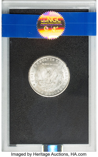 1880-CC $1  GSA Hoard, Hard package MS62 thumbnail 6