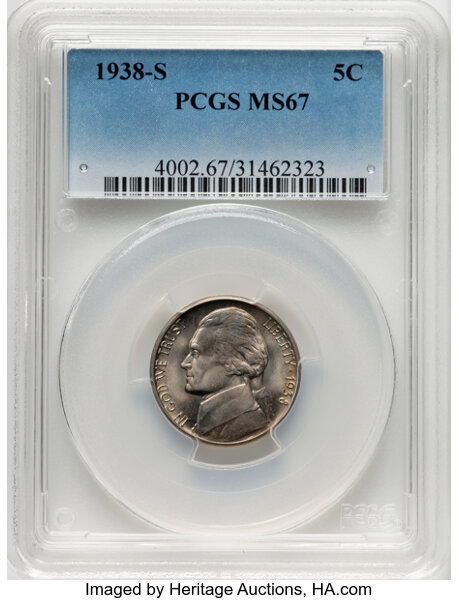 1938-S 5c MS thumbnail 4