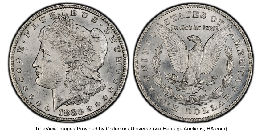 1880/79-CC $1  Reverse of 1878, VAM-4 MS thumbnail 5